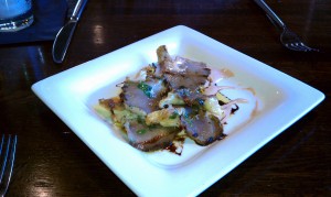 Grilled Oyster Mushrooms--Tannin Wine Bar