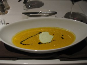 Sweet Potato soup--Chaz
