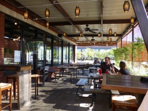 Bier garden--Haus