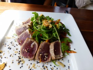Ahi Tuna salad--The Jacobson