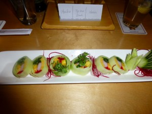 Sashimi Style Sushi Roll--Sushi House