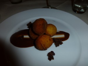 Almond milk doughnuts--Michael Smith