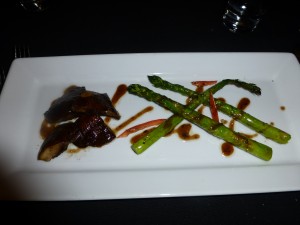 Asparagus and Portabello--Gaslight Grill