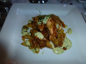 Smoked Salmon Hash--Webster house