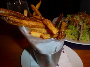 Finch Fries and Gruner Salad--Pig & Finch