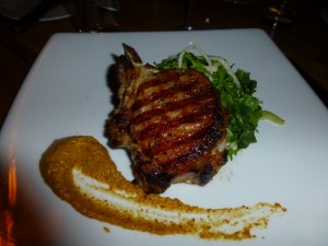 Heritage Pork chop--Providence New American Kitchen
