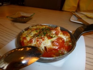 Shrimp SAGANAKI--Zaytinya