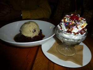 Brownie sundae--Mintwood Place