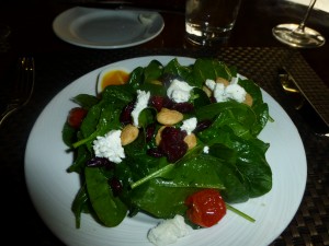 Spinach salad--Final Cut
