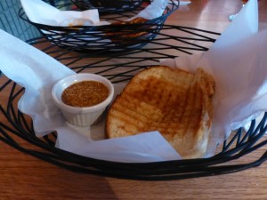 Grilled Cheese with mustard--Bier Station