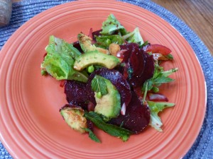 Beetroot and Avocado Salad