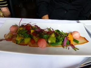 Spring vegetable salad--Affare