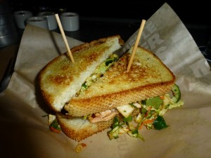 Salmon sandwich--BRGR