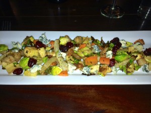 Roasted Brussels sprouts--The Farmhouse
