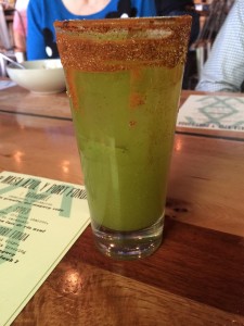 Mezcal shandy