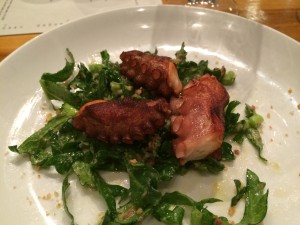 Grilled Octopus--City House