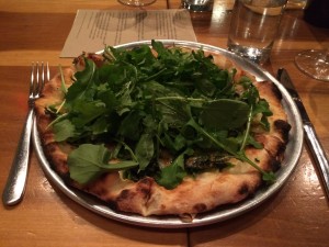 Pizza with broccoli rabe--City House