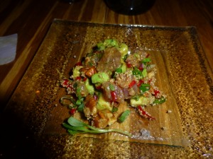 Tuna ceviche--China Poblano