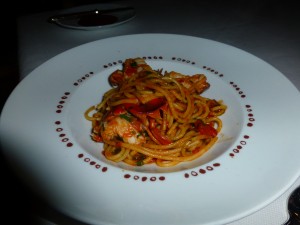 pasta with langoustine and spicy marinara sauce--Bartolotta