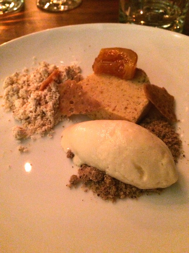 chocolate dessert at Aperi