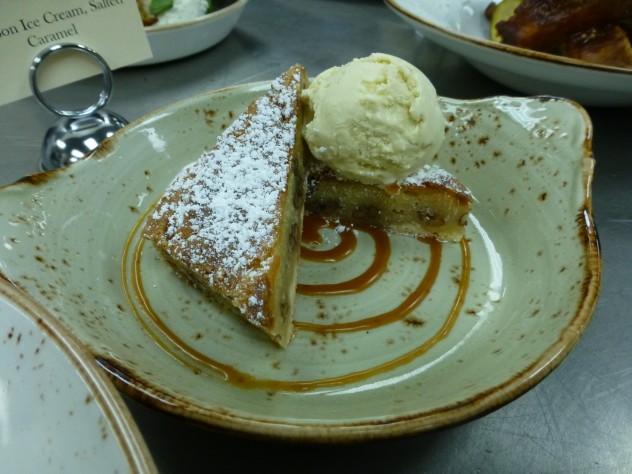 Pecan butter cake at Cleaver & Cork