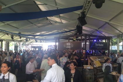 lunch before the auction