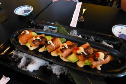 Spicy Salmon Bites--Sakae Sushi